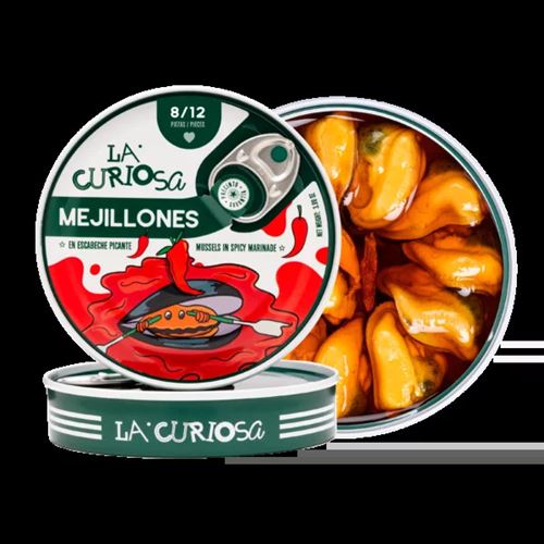 Mejillones en escabeche picante, La Curiosa