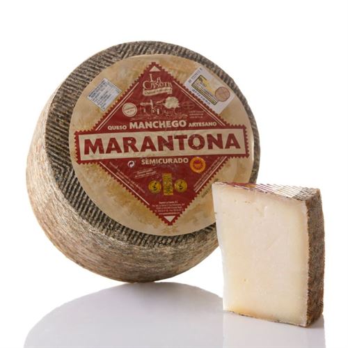 Queso manchego Marantona semicurado, La Casota