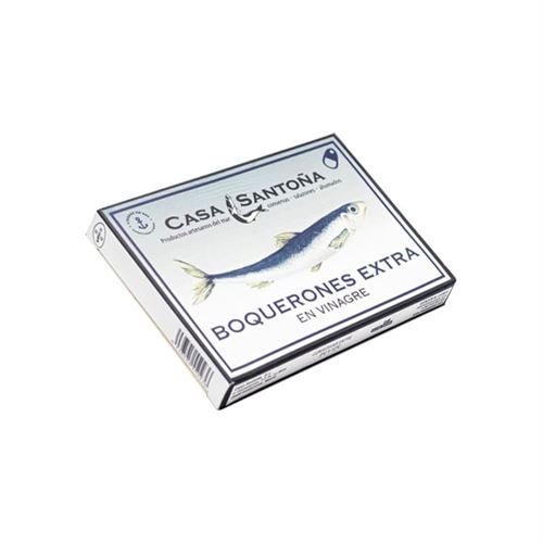 Boquerones extra en vinagre del Cantábrico, Casa Santoña