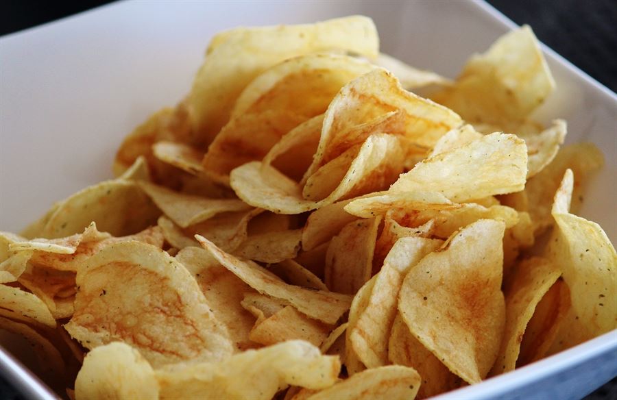 Patatas chips en Aceite de Oliva, Adara