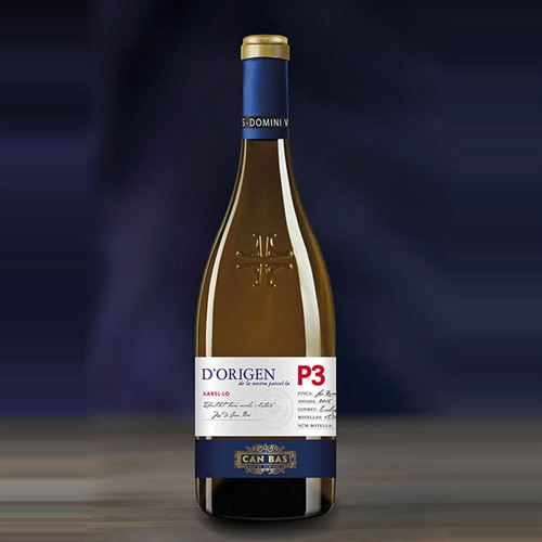 Vino Blanco Ecológico D’Origen P3 Xarel.lo, Can Bas (6 unidades)