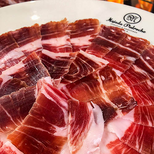 Pata de jamón 100% Ibérico Bellota, Majada Pedroche