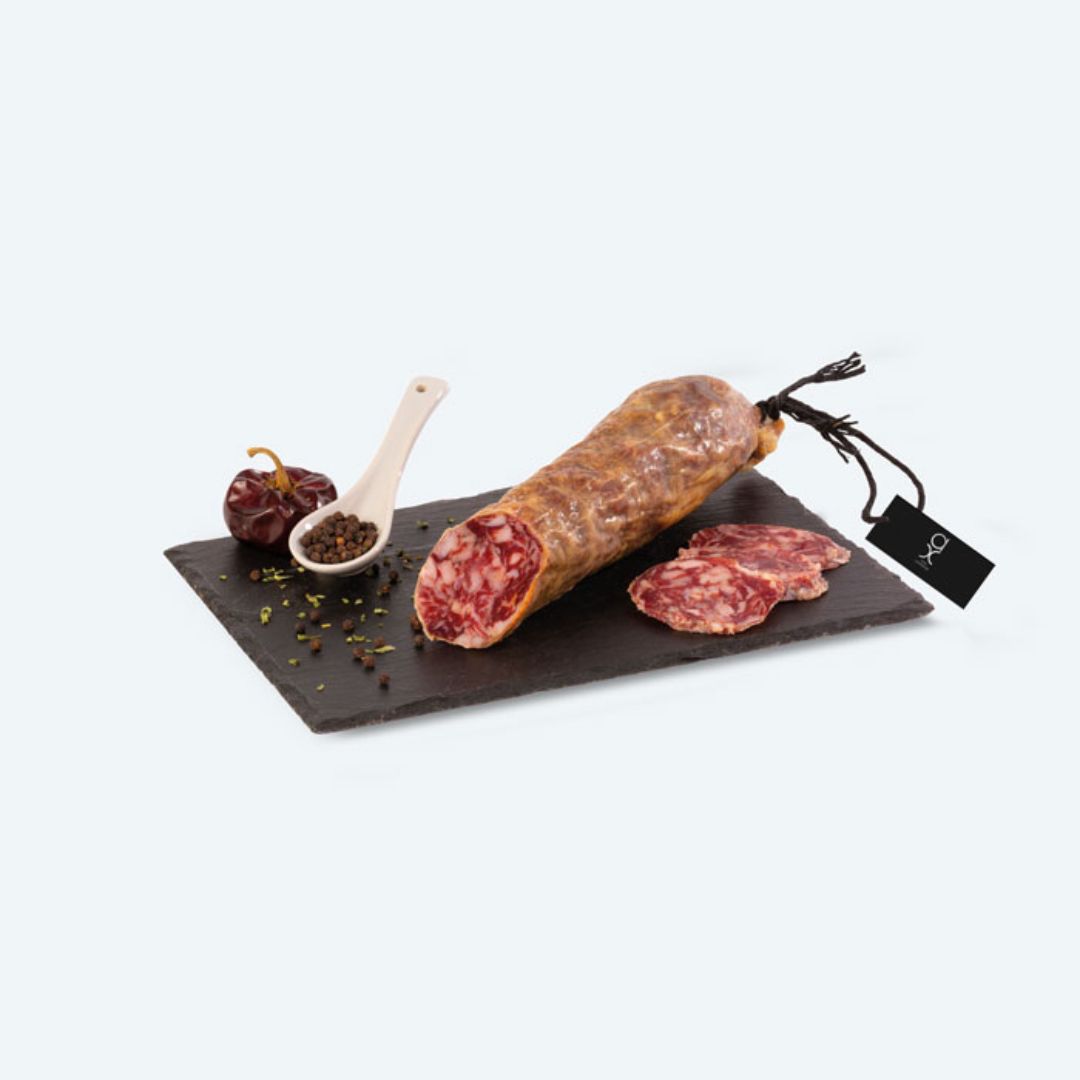 Salchichón de Bellota 100% Ibérico Cular Alta Expresión loncheado, COVAP