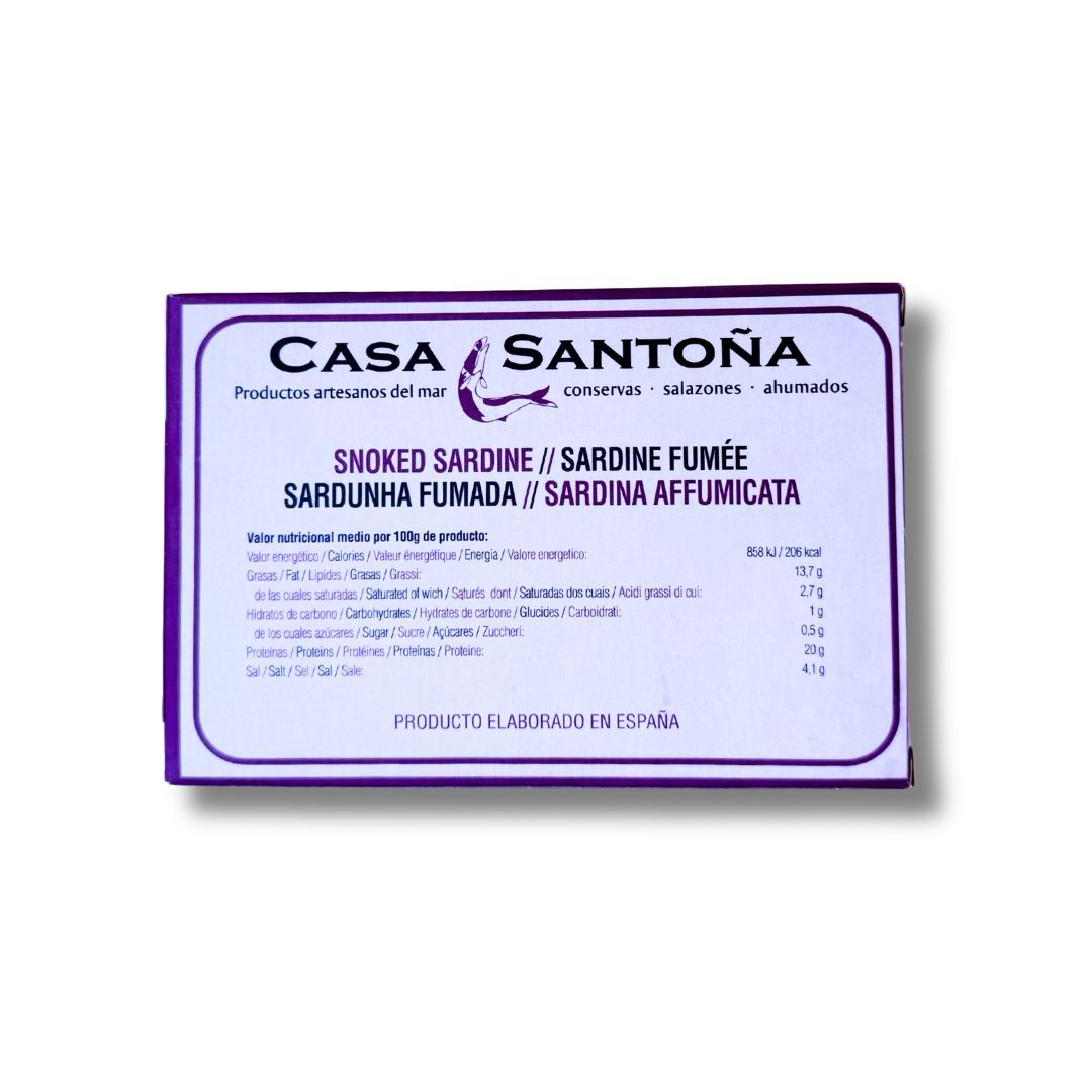 Sardinas ahumadas, Casa Santoña