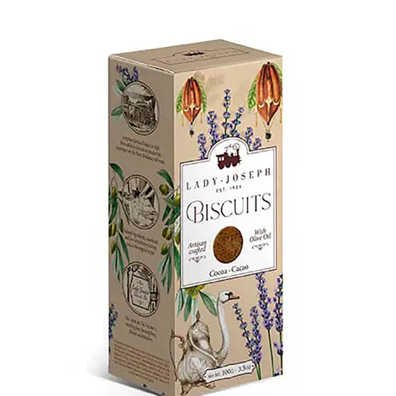 Galletas artesanas de cacao extra crujientes, Lady Joseph (7 unidades)