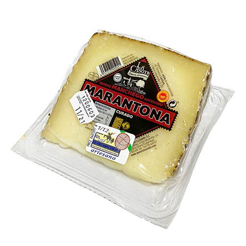 Queso manchego Marantona curado, La Casota