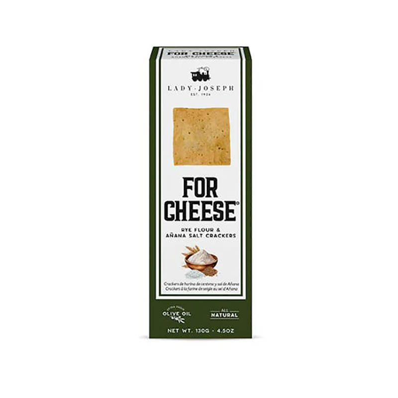 Crackers con harina de centeno y sal de Añana, Lady Joseph (8 unidades)