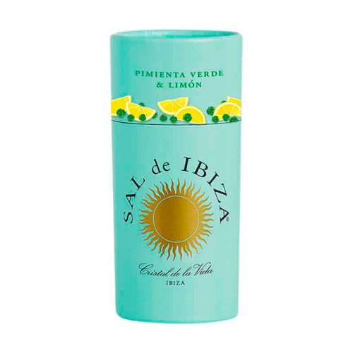 Granito Sal de Ibiza con pimienta verde y limón