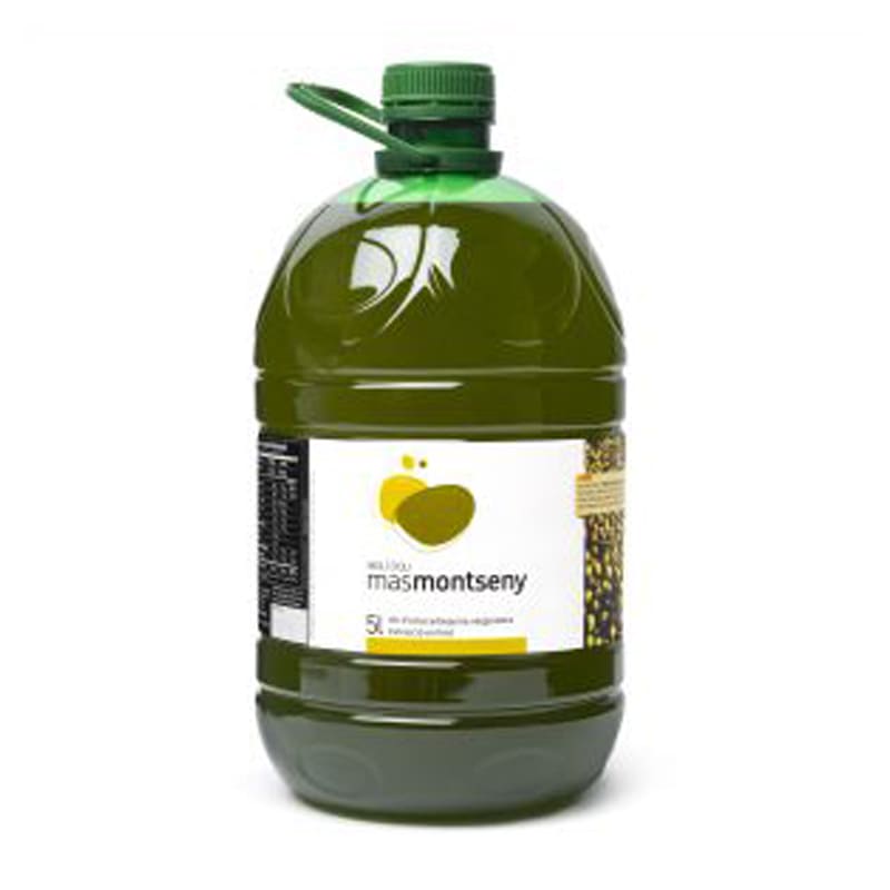 Aceite Oliva Virgen Extra Arbequina, 5,0L, Mas Montseny