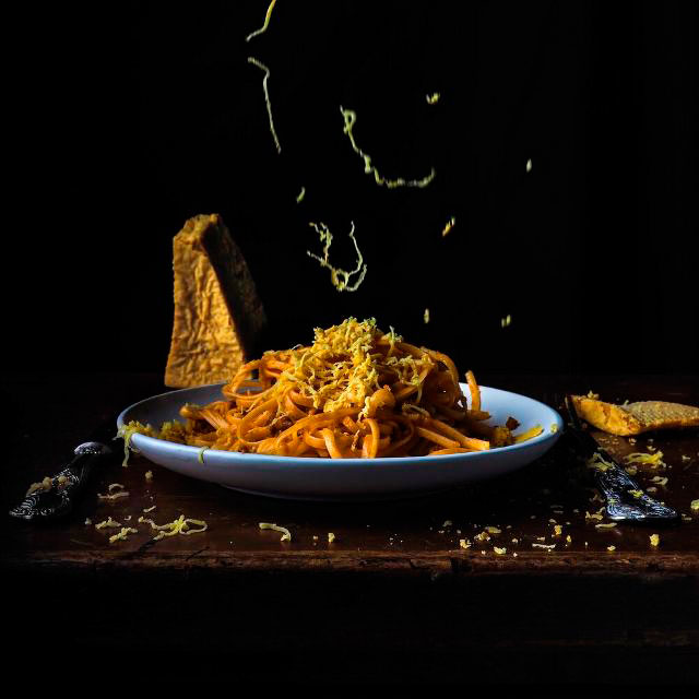 Queso semicurado Vegano Karmesano, Veggie Karma