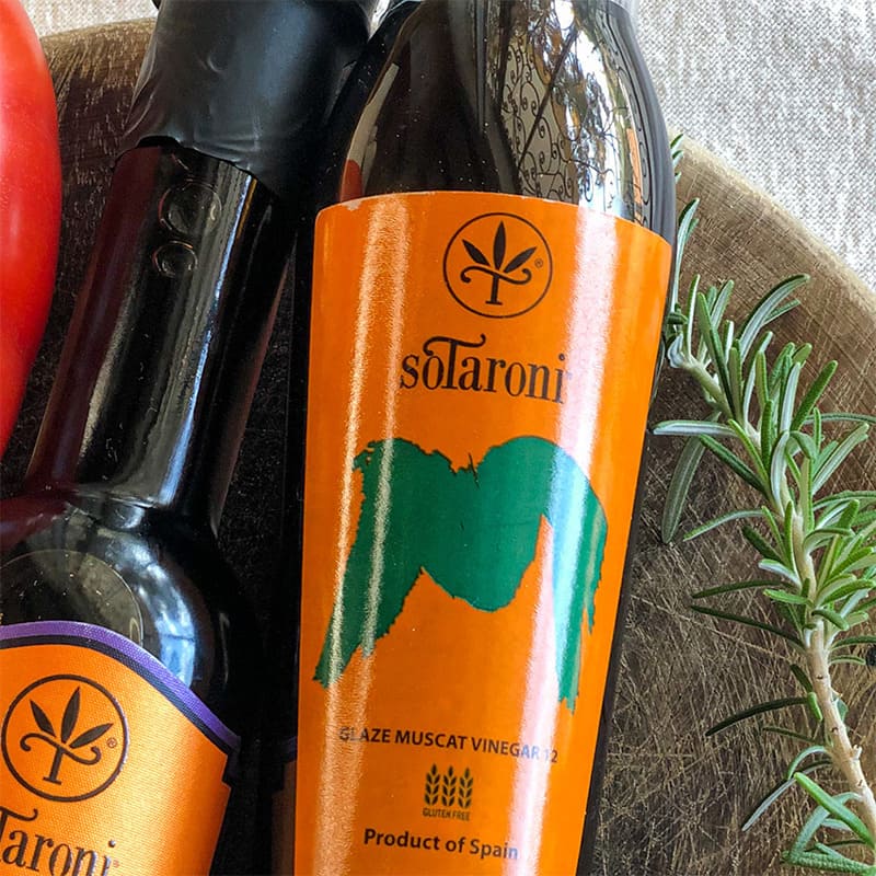 Crema de vinagre al Moscatel. Sotaroni