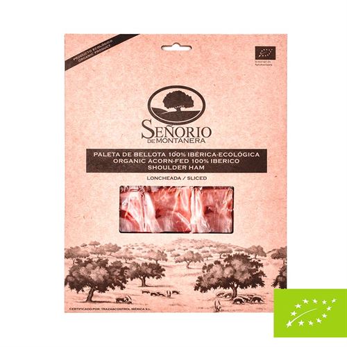 Paleta 100% ibérico ecológico, loncheado Señorío de Montanera
