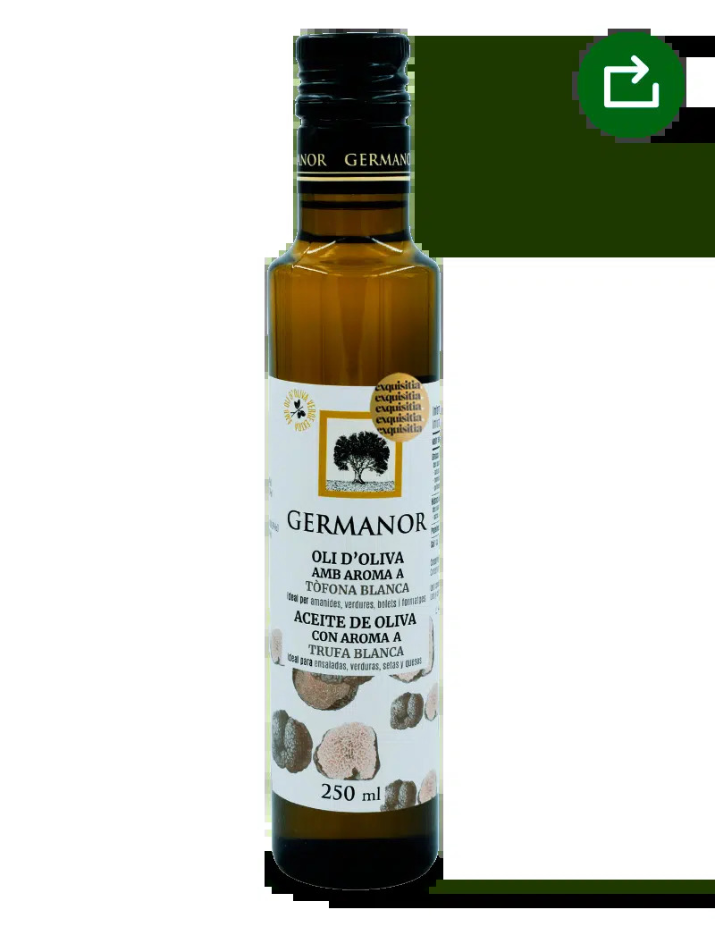 AOVE arbequina aromatizado de Trufa blanca,  Germanor