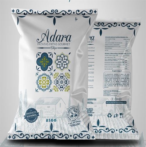 Patatas chips en Aceite de Oliva, Adara