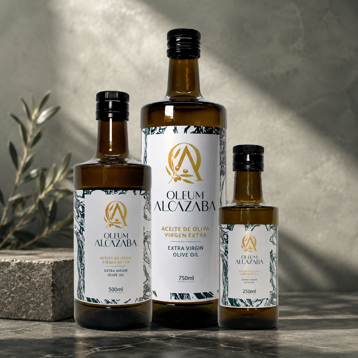 Aceite de Oliva Virgen Extra Picual ecológico, Oleum Alcazaba