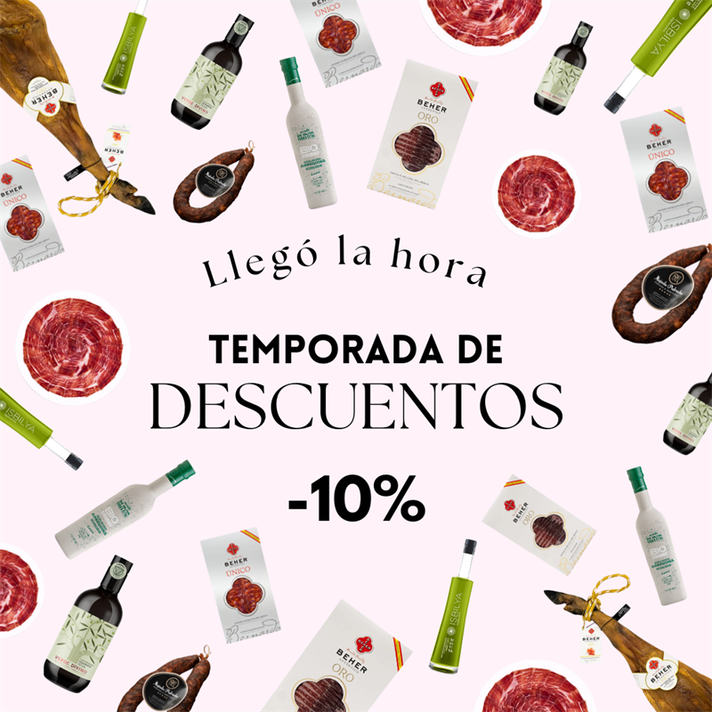 Enero gourmet: jamón ibérico, AOVE y embutidos con oferta