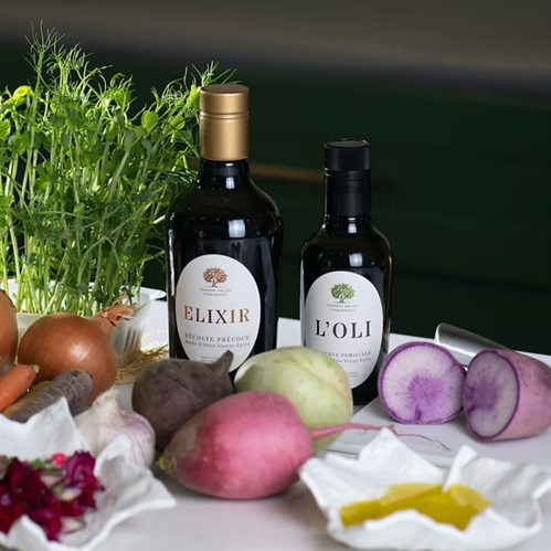 Made in Catalonia: Arbequina Extra Virgin Olive Oil, the most elegant flavor of the Mediterranean.