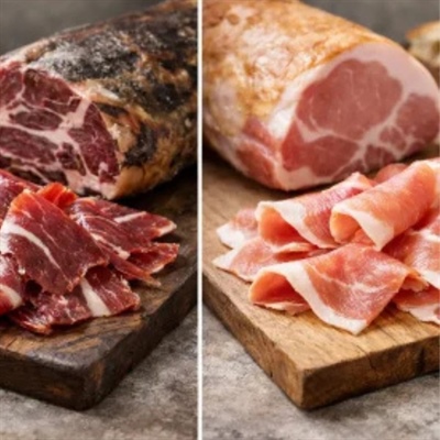 Jamón ibérico vs serrano: qué cambia de verdad