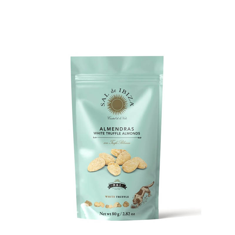 Almonds with flower petals, Sal de Ibiza