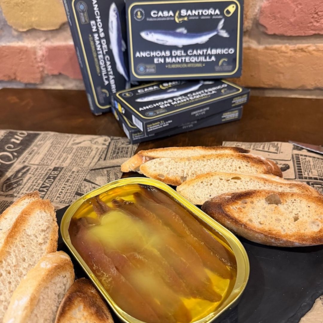 Casa Santoña anchovies in butter