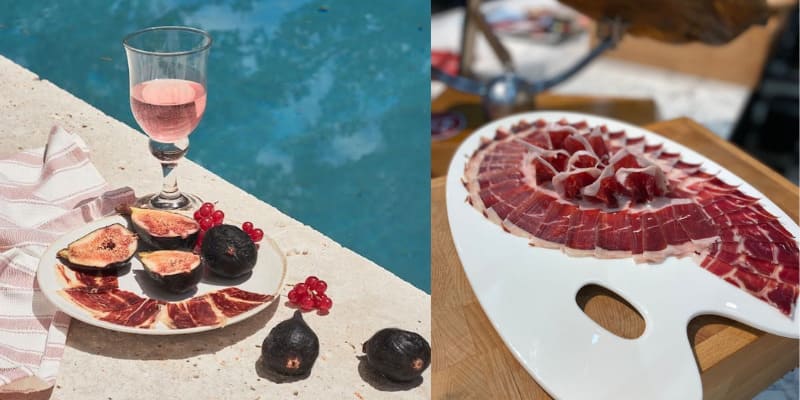 Jambon ibérique & fruits frais : un coup de foudre de saveurs