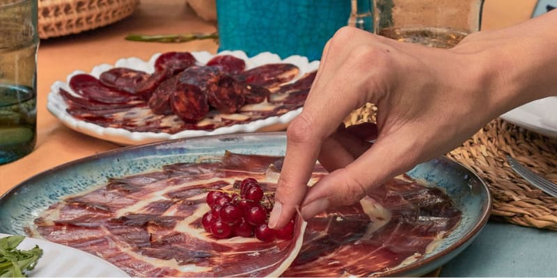 Jambon ibérique & fruits frais : un coup de foudre de saveurs
