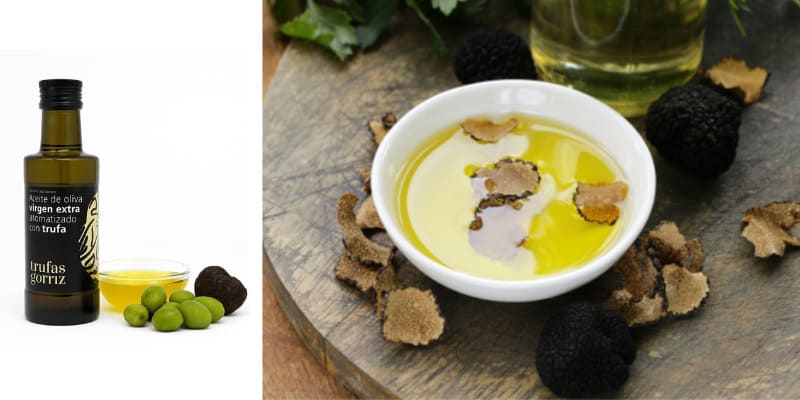 Huile d'Olive Vierge Extra saveur Truffe Noire · Trufas Górriz