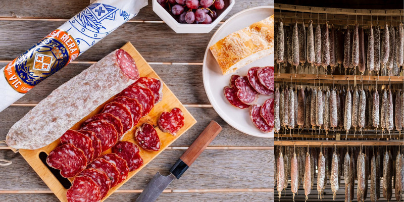 Saucisson de Vic cular mini, Casa Riera Ordeix