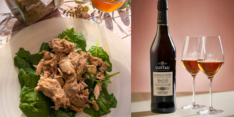 Caille désossée en sauce, De la Cueva