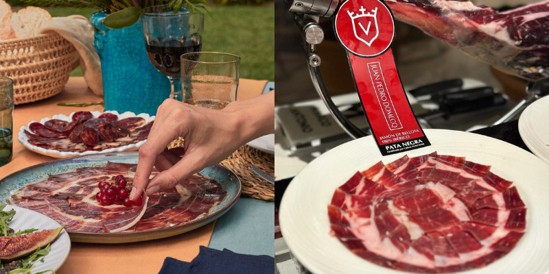 Acorn-fed 100% Iberian Ham, hand-sliced, Juan Pedro Domecq