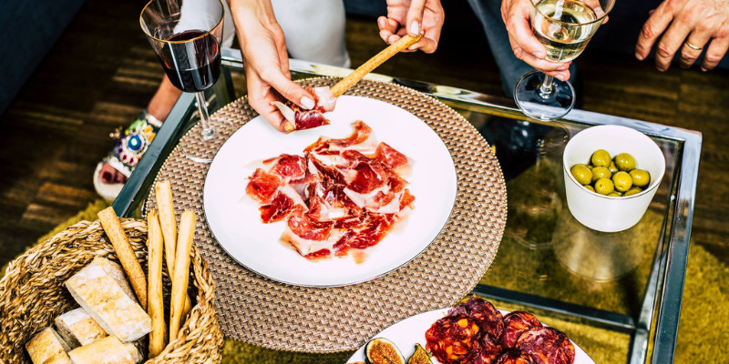 Hand-sliced 100% Iberian Acorn-Fed Ham, Maldonado, Premium Edition