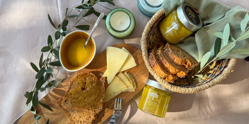 Confiture d'huile d'olive vierge extra biologique premium, Oro La Senda