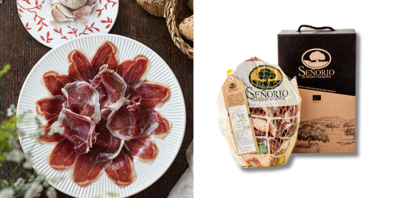 Épaule 100% race ibérique biologique, désossée, Señorío de Montanera