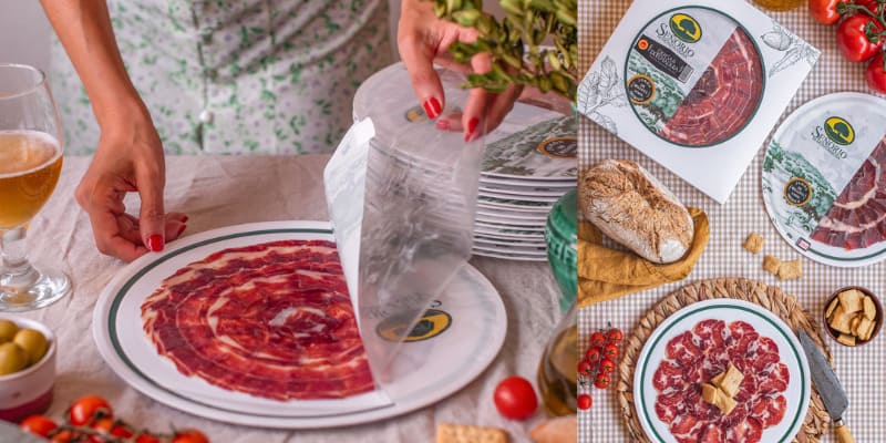 Ibériques tranchés au couteau : la façon la plus intelligente de déguster le jambon 100% ibérique